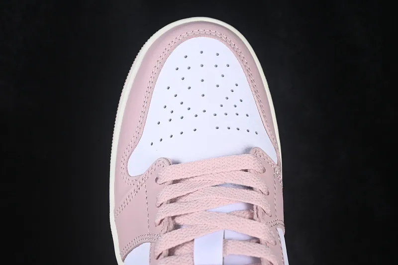 All categories Air Jordan Jordan series basketball shoes Air Jordan 1 Low G version pure original Air Jordan 1 Low AJ1 Joe 1 white pink low-top retro culture basketball shoes DC0774-162